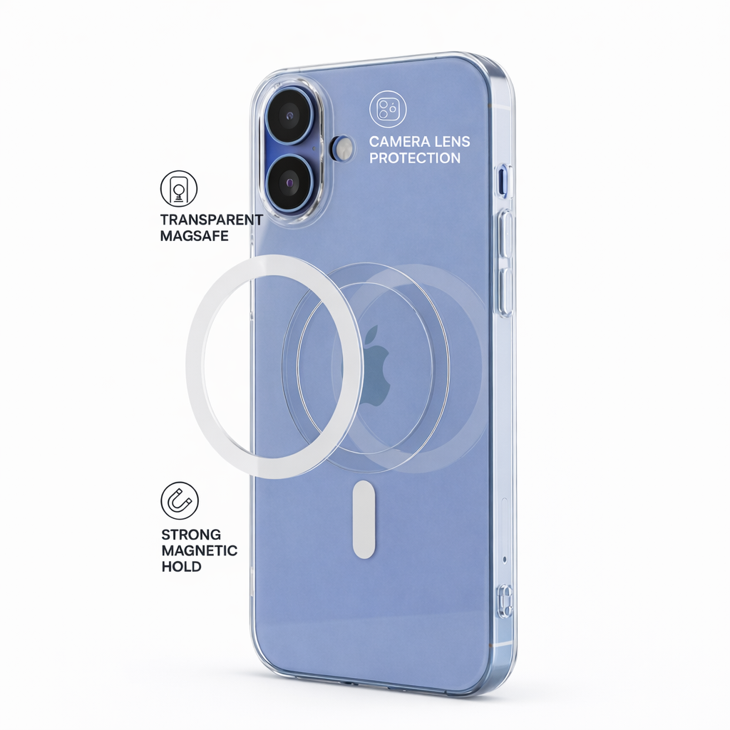 vcase ClearMag features iPhone 16